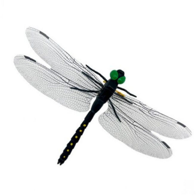 잠자리 모형 해충 퇴치 장식 베란다 텃밭 정원 야외 공간 모기 벌레 방지 가정용, 1개