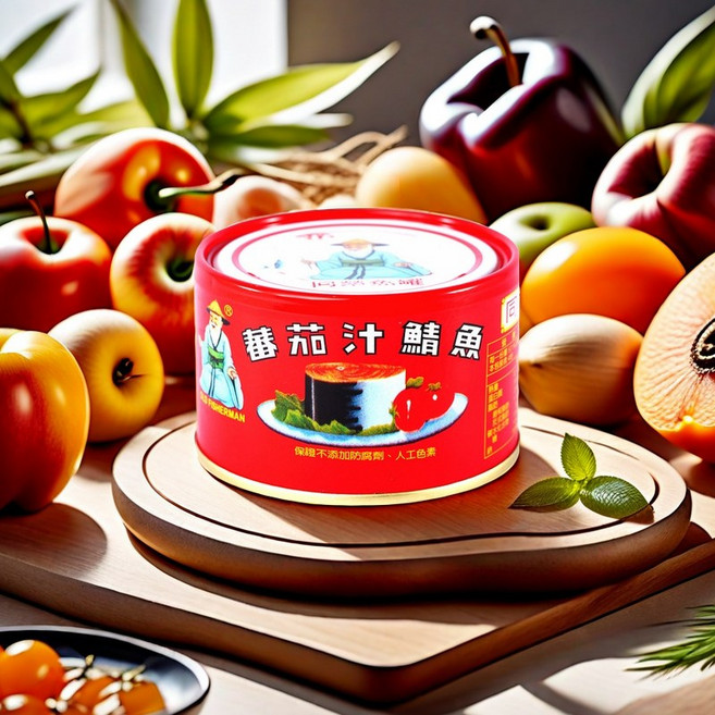 同榮 蕃茄汁鯖魚, 1個, 茄汁鯖魚平二號(黃)230g