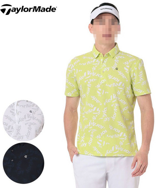 테일러메이드 2024년 새상품 T-ICE TM 그래픽 카라티 티셔츠 남성용 TL432