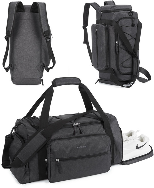 BAGSMART 대용량 보스턴백 백팩 짐 더플백 헬스 여행가방 남녀공용