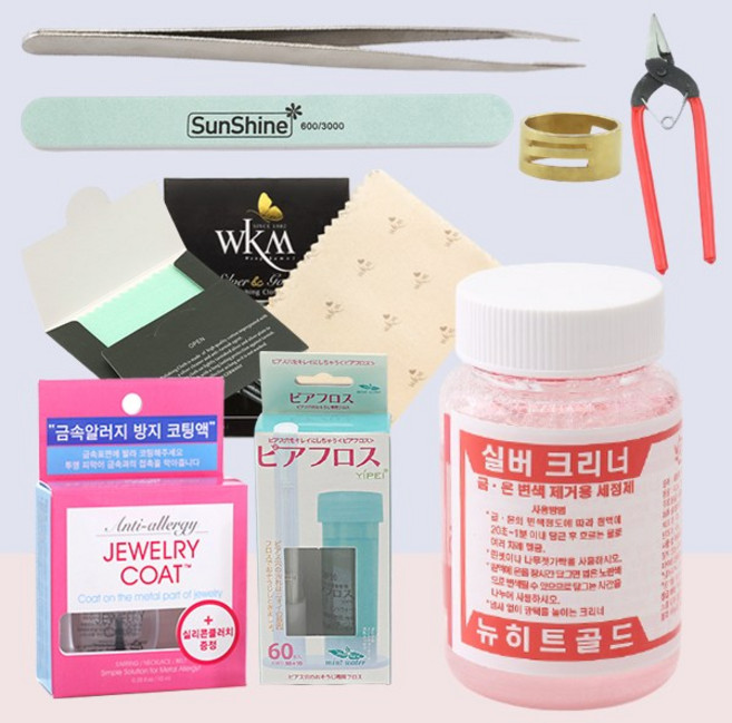 미스21 은세척액 금세척 관리용품 세트 폴리싱천 실버폴리싱천 은세척제 귀걸이 청소 오링반지 은광택 은세척제 소독 악세사리 접착제 모음