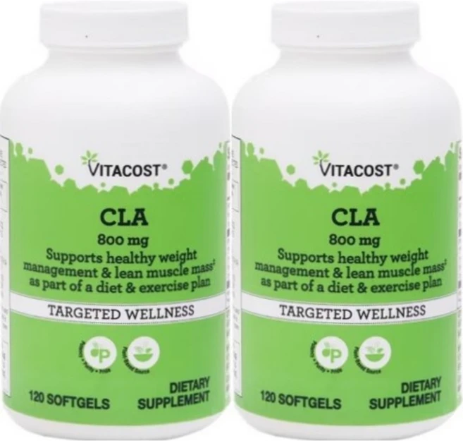 비타코스트 CLA 800mg, 2개, 120정 - 쿠팡