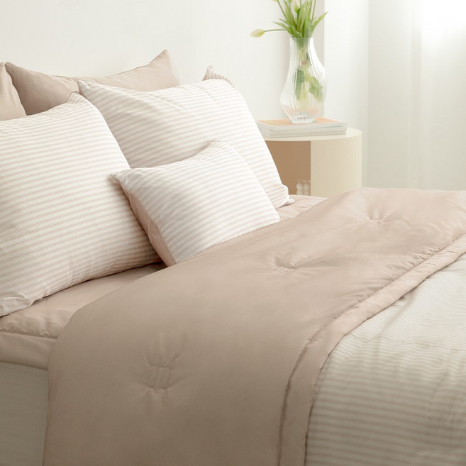 슬라운드 알러메디 차렵이불 단품 (스트라이프)