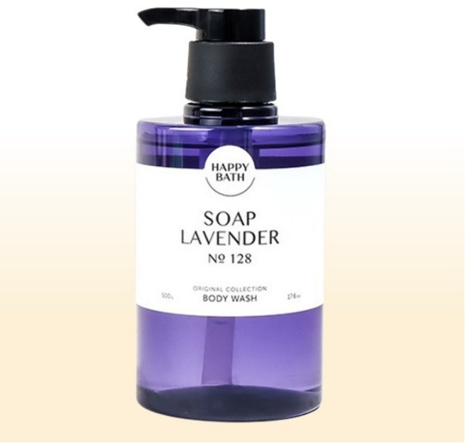 해피바스 오리지널 컬렉션 바디워시 솝라벤더향, 500g, 2개