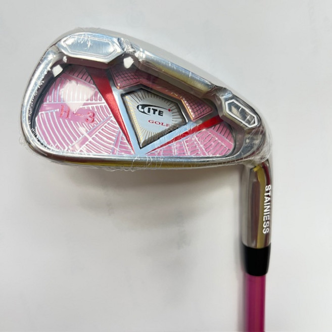 高爾夫球桿, LITE GOLF 女用 單號P桿 練習桿   長度34"   43度   硬度L  顏色:粉紅/, 43