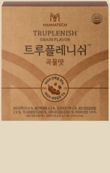 매나테크 트루플레니쉬 곡물맛 15포, 1개 - 쿠팡