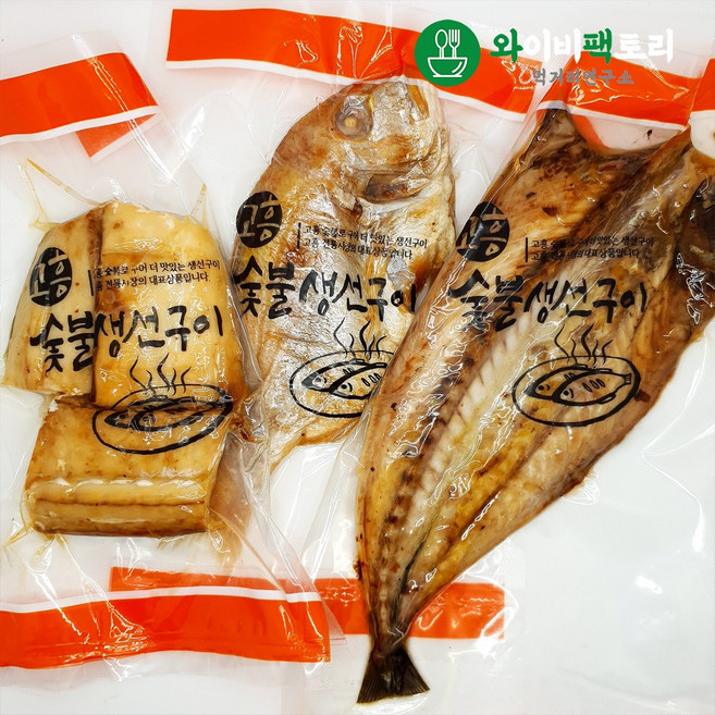 데워먹는 수제고흥숯불생선구이 골라담기, 숯불고등어 200g (국내산), 1개