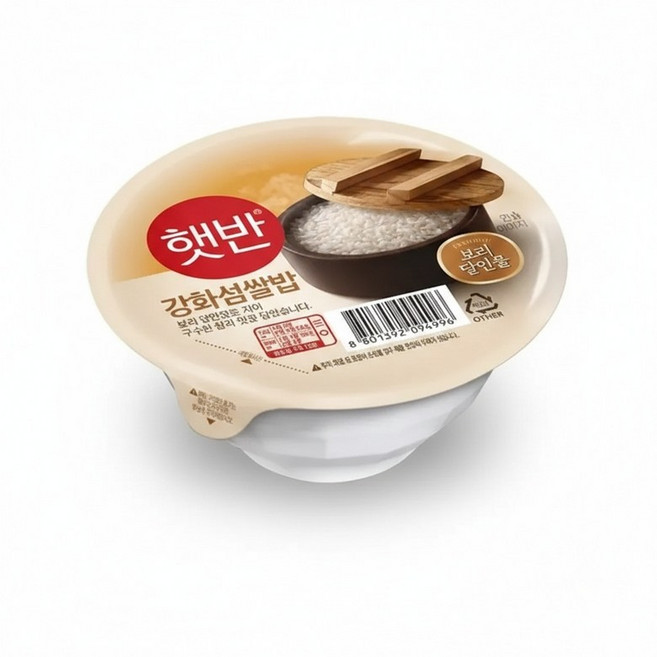 CJ 햇반 강화섬 쌀밥 200g x 12입, 12개