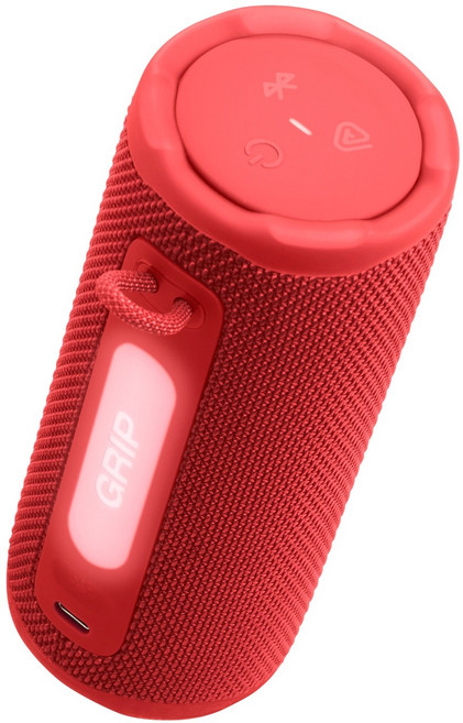 삼성공식파트너 JBL GRIP 캠핑용 등산 운동 무선 휴대용 블루투스 스피커, 레드
