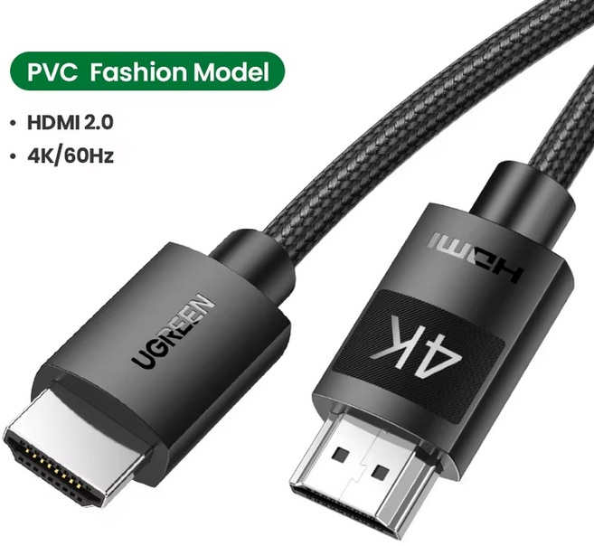 UGREEN HDMI 2.1 케이블 8K 60Hz 초고속 전송 PS5 Xbox 스위치 TV 모니터 프로젝터 샤오미호환 미박스 호환 돌비 비전 48Gbps 3 in 1 4K 120H