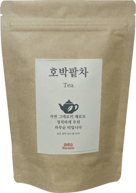 국산 호박팥차 PLA삼각티백, 1개, 50개입, 1.5g