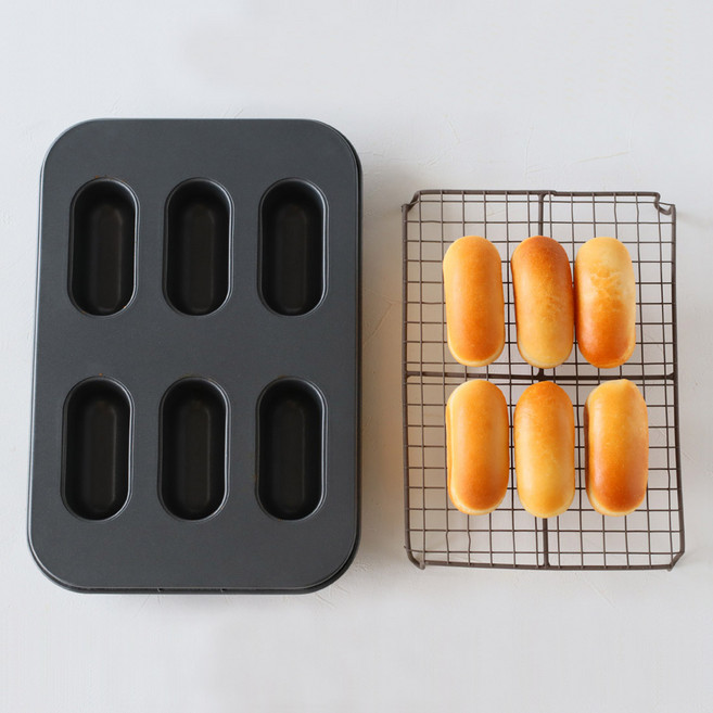 이홈베이킹 코타 미니도크빵6구틀, 1개