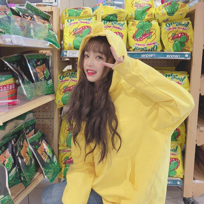 이지코튼 텔레토비 기모 후드티 나나 2XL