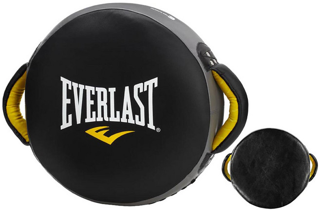 에버라스트 펀치쉴드 MMA 타격패드 복싱 트레이닝 훈련용 고밀도 미트, 블랙, 1개