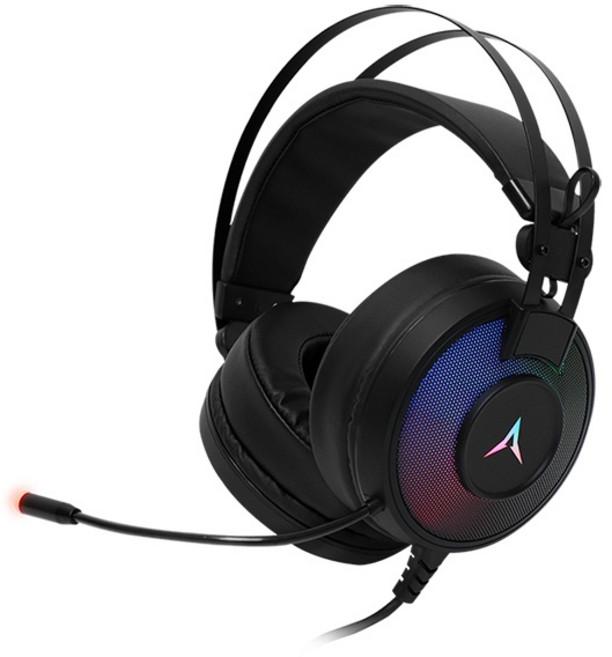 앱코 G600 가상 7.1 RGB 게이밍 헤드셋 블랙