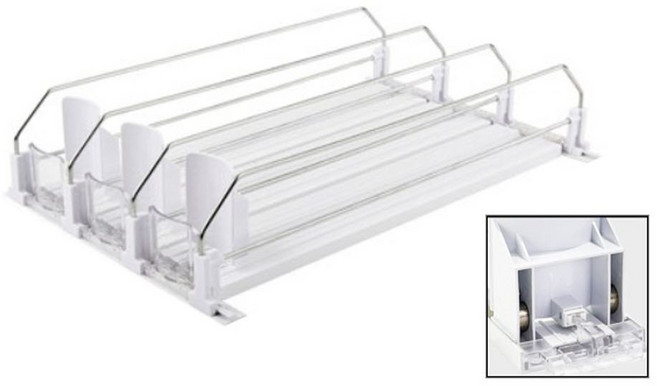 음료수디스펜서 3열 45cm 음료수트레이 캔맥주보관