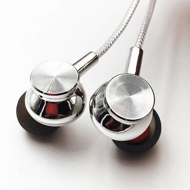 긴줄 이어폰 컴퓨터용 2m 3m 5m 게이밍 방송 라이브 연장 사무실, 2. 실버(2m) - 튜닝O/마이크X, 기본구성