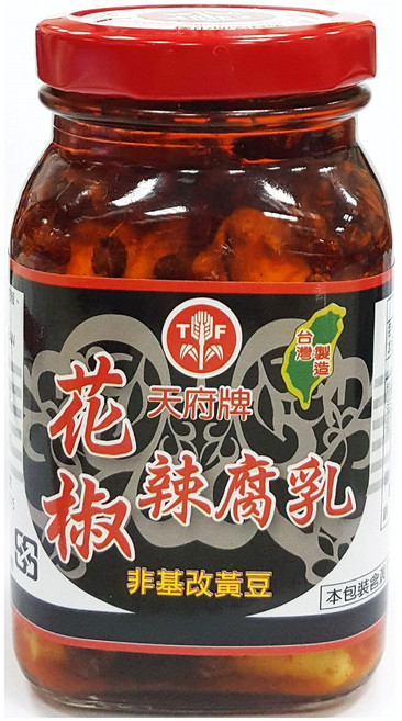 天府牌 花椒辣腐乳, 1個