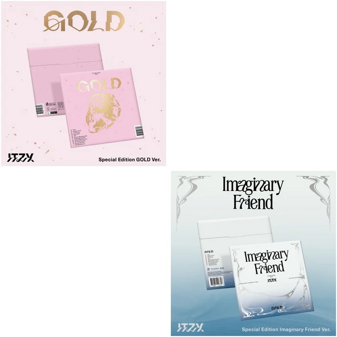 (CD) 있지 (Itzy) - Gold (Special Edition) (Gold/Imaginary Friend Ver. 랜덤 발송) - 쿠팡