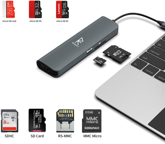 멀티허브 9in1 C타입 겔럭시북2 NT750XEV-G51A 리와트 RM9, C타입 9in1 멀티허브 RM9, 1개