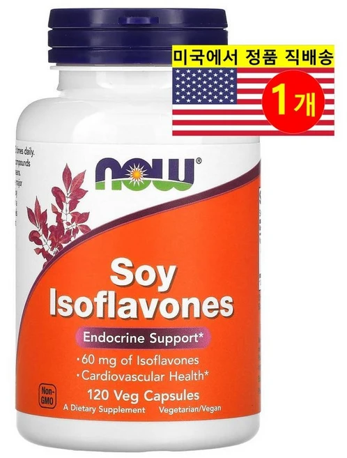 NOW 나우 여성용 소이 이소플라본 150mg Soy Isoflavone, 120정, 1개 - 쿠팡