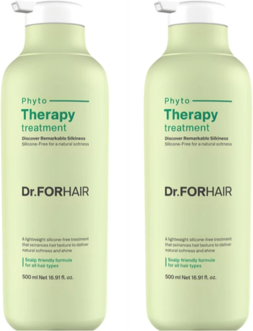 닥터포헤어 피토 테라피 트리트먼트, 500ml, 2개 - 쿠팡