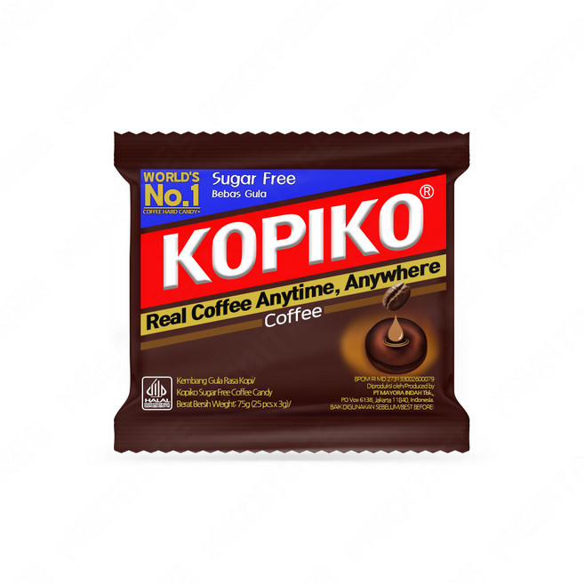 코피코 캔디 슈가프리, 75g, 1개