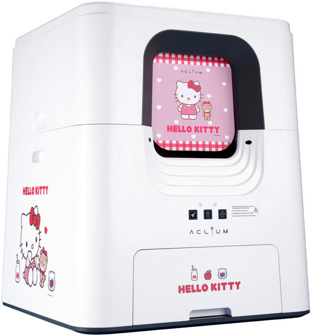 ACLIUM 智能全自動貓砂盆 Hello Kitty版, 1台