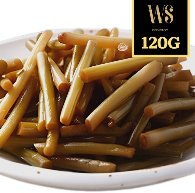 [반찬단지] 간장마늘쫑 120g 아이스박스포장 [ 소용량 소포장 밑반찬 마늘쫑 ], 1개
