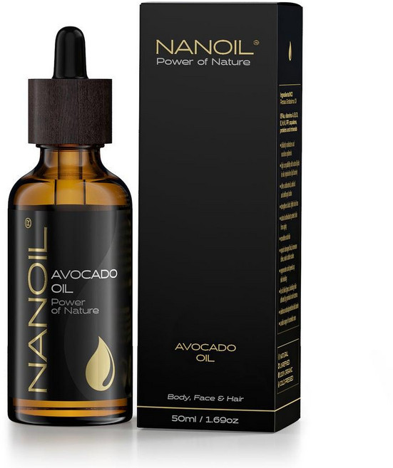 독일 나노일 NANOIL Avocado oil 아보카도 오일, 4개, 50ml
