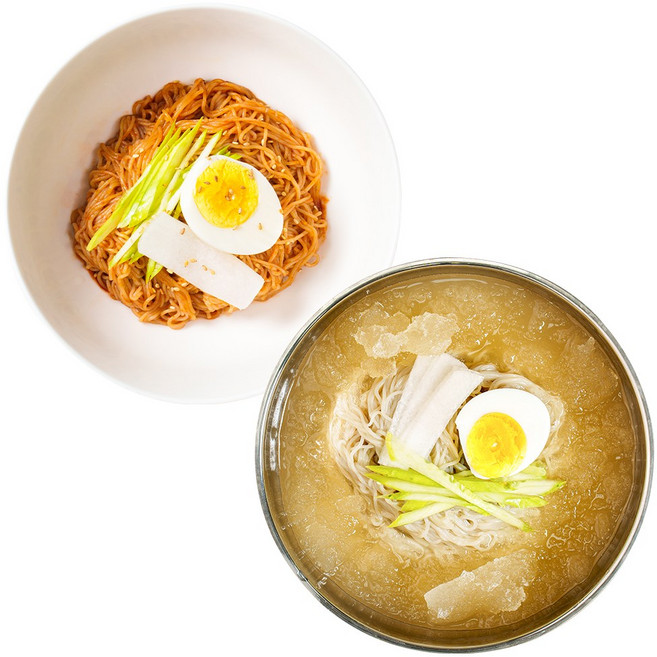 전라도청년 20년 노하우 물냉면+비빔냉면 10인분 세트, 2kg, 1개