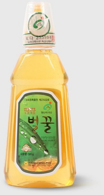 [농협] 해남 산이농협 땅끝 벌꿀 아카시아꿀 (튜브) 500g