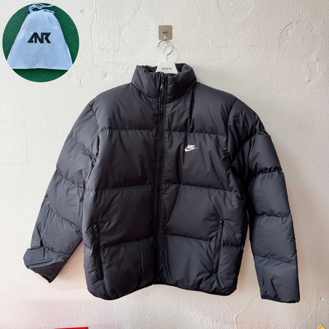 국내매장판 나이키 남성 다운패딩 써마핏 블랙 에이엔알ANR 파우치증정 RN190126