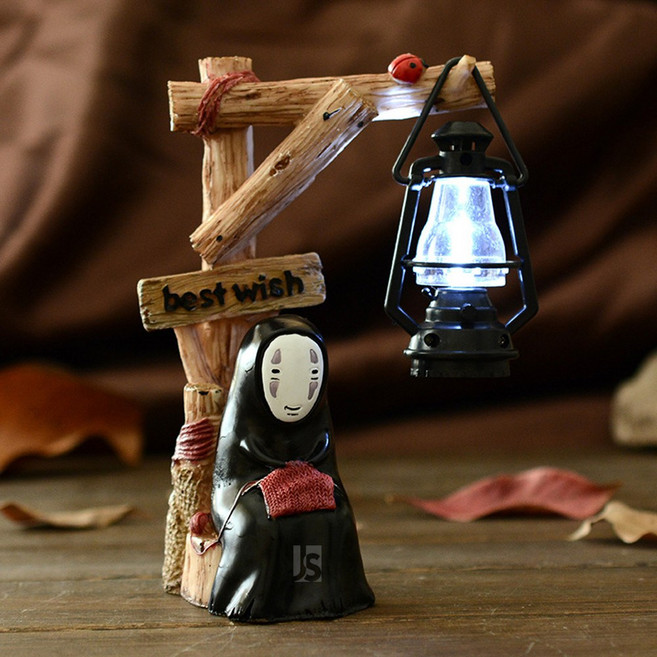 씨플 센과 치히로의 행방불명 가오나시 피규어 캐릭터 인형, A타입