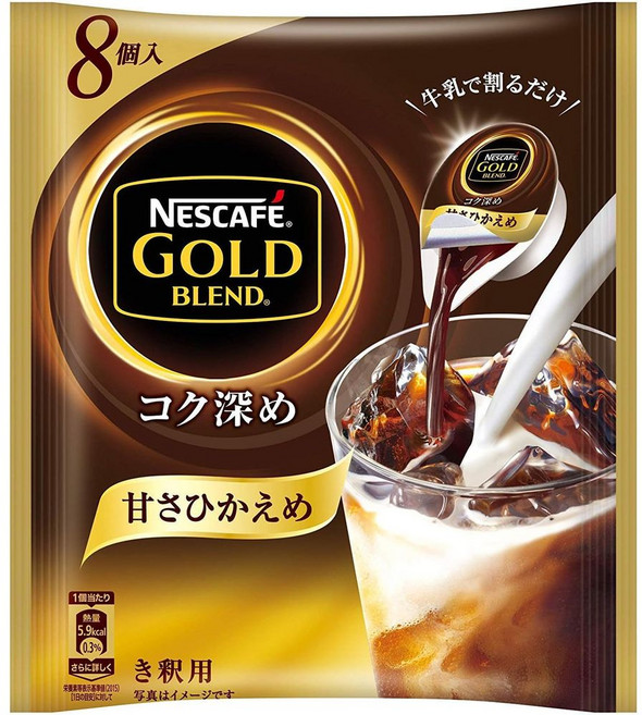 네스카페 골드 블렌드 포션커피 깊고 진한맛 8개입x4봉 (32개입) 액상커피, 상품선택, 8개입