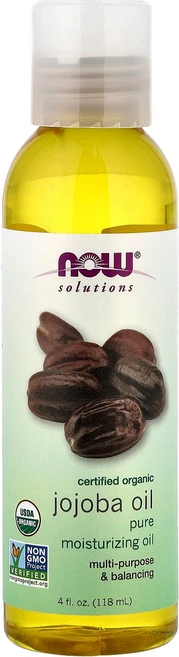 NOW Foods Solutions 유기농 인증 호호바오일 118ml(4fl oz) Foods (나우 푸드), 118ml, 1 - 쿠팡