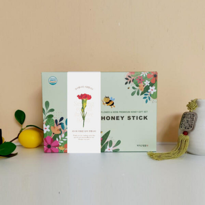 아트박스/예천 박덕근벌꿀 박덕근벌꿀 블렌딩벌꿀스틱 3종선물세트, 페파민트, 1개