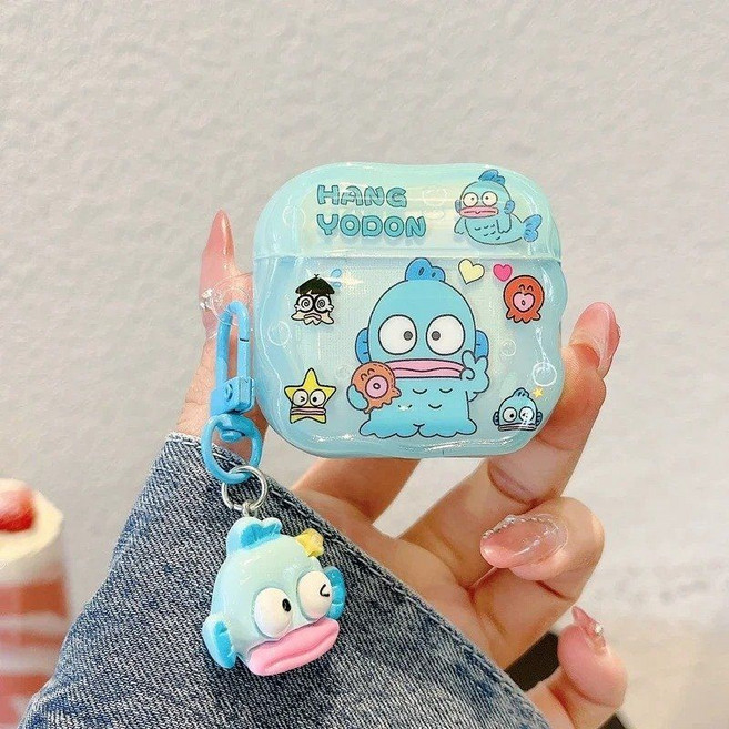 귀여운 한교동 행요돈 이어폰 케이스 에어팟 1 2 3 4 프로, A, For Airpods Pro 3, 1개