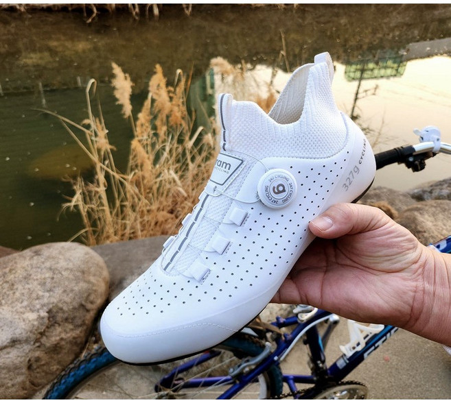 그램슈즈 247 로드 원 미드 자전거 신발 운동화 스피닝 신발 MTB 평페달, 270, 블랙