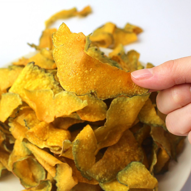 호박칩 소문난간식 담백하고 달달한 호박맛 그대로 웰빙간식, 1개, 300g