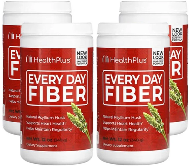헬스플러스 에브리 데이 식이섬유 (12oz), 340g, 4개 - 쿠팡