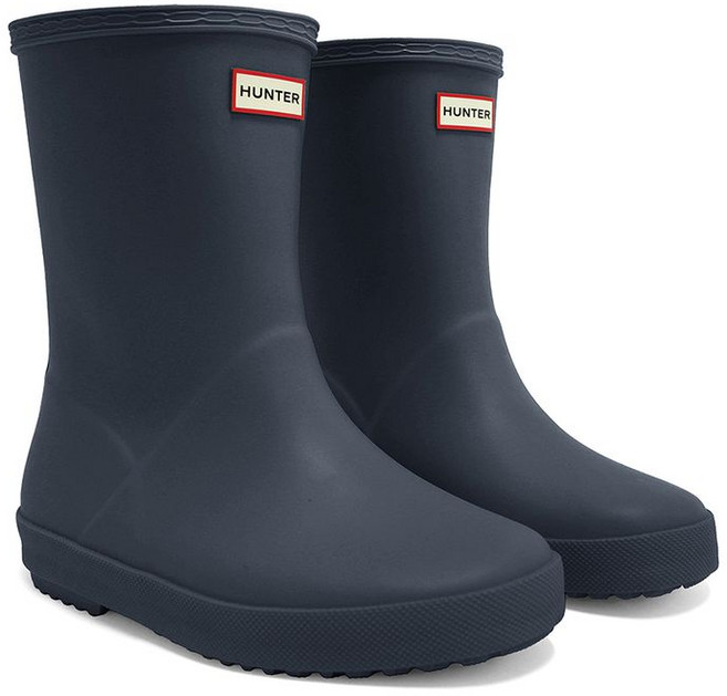 헌터 키즈 퍼스트 아동 주니어 레인부츠 장화 장마 네이비 HFRK0032252-NVY