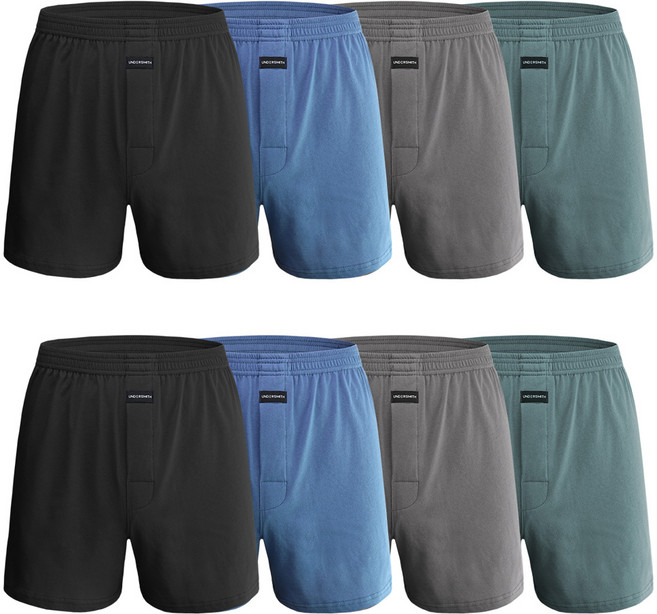 언더스미스 데일리 순면 스판 트렁크 남자 팬티 속옷 8종세트