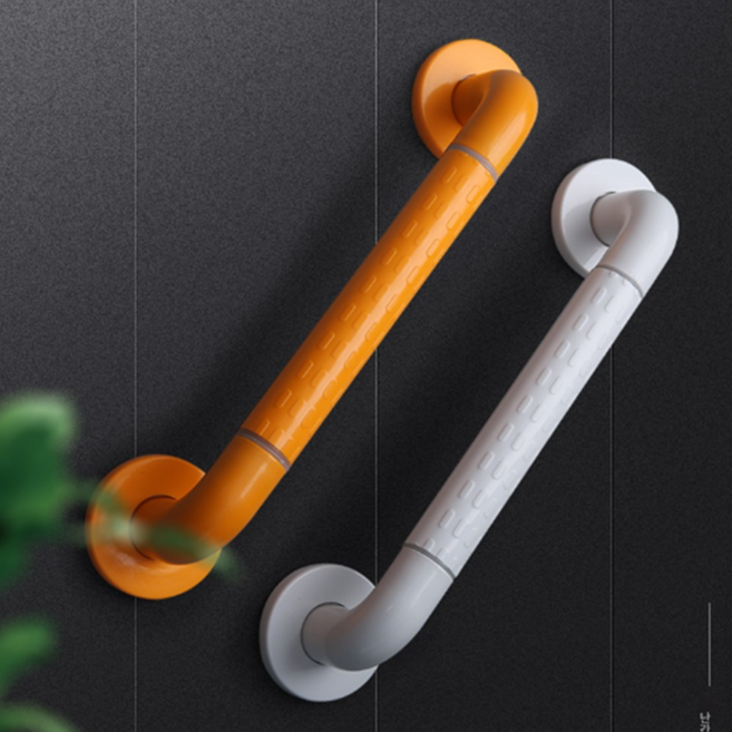 ABS 35파이 장애인 핸드레일 스텐 안전 손잡이 욕실 화장실 변기 계단 노인 안전바, 1개