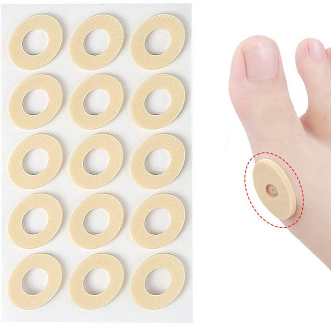 발보호 패치 티눈패드 굳은살방지패치 물집방지패드 티눈제거 밴드 발쿠션패치 발가락보호 새끼발가락, 1개