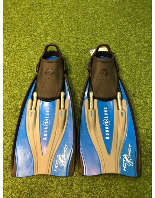 AQUALUNG HOT SHOT 藍色 潛水/浮潛 蛙鞋 SIZE S