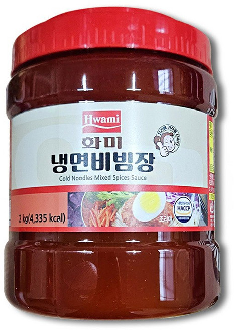 화미 냉면 비빔장 2kg+6통 1박스, 2kg