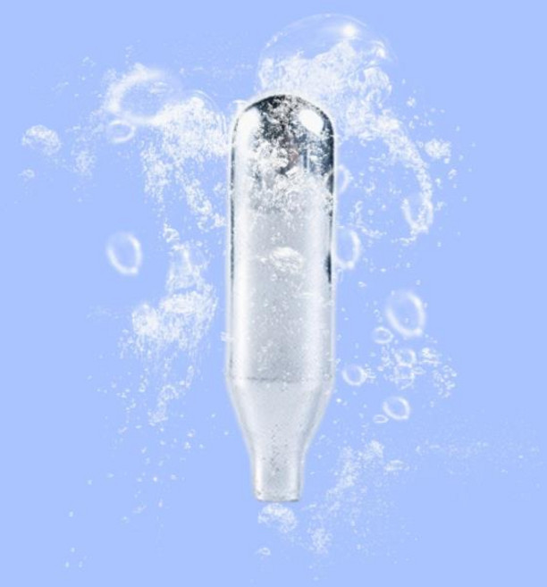 호환 10pcs 리필 액세서리 DIY 소다 주스 탄산 음료 물 기계 대한 카트리지 스테인레스 실린더