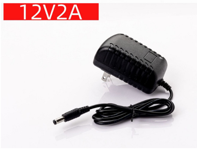 電源變壓器 12V/2A 美規, 1個, 美規　12V／2A, N/A