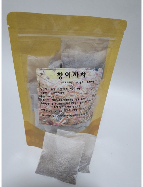 [남늘보] [직접채취] 도꼬마리(창이자)차 티백 1.5g 50개입, 1개